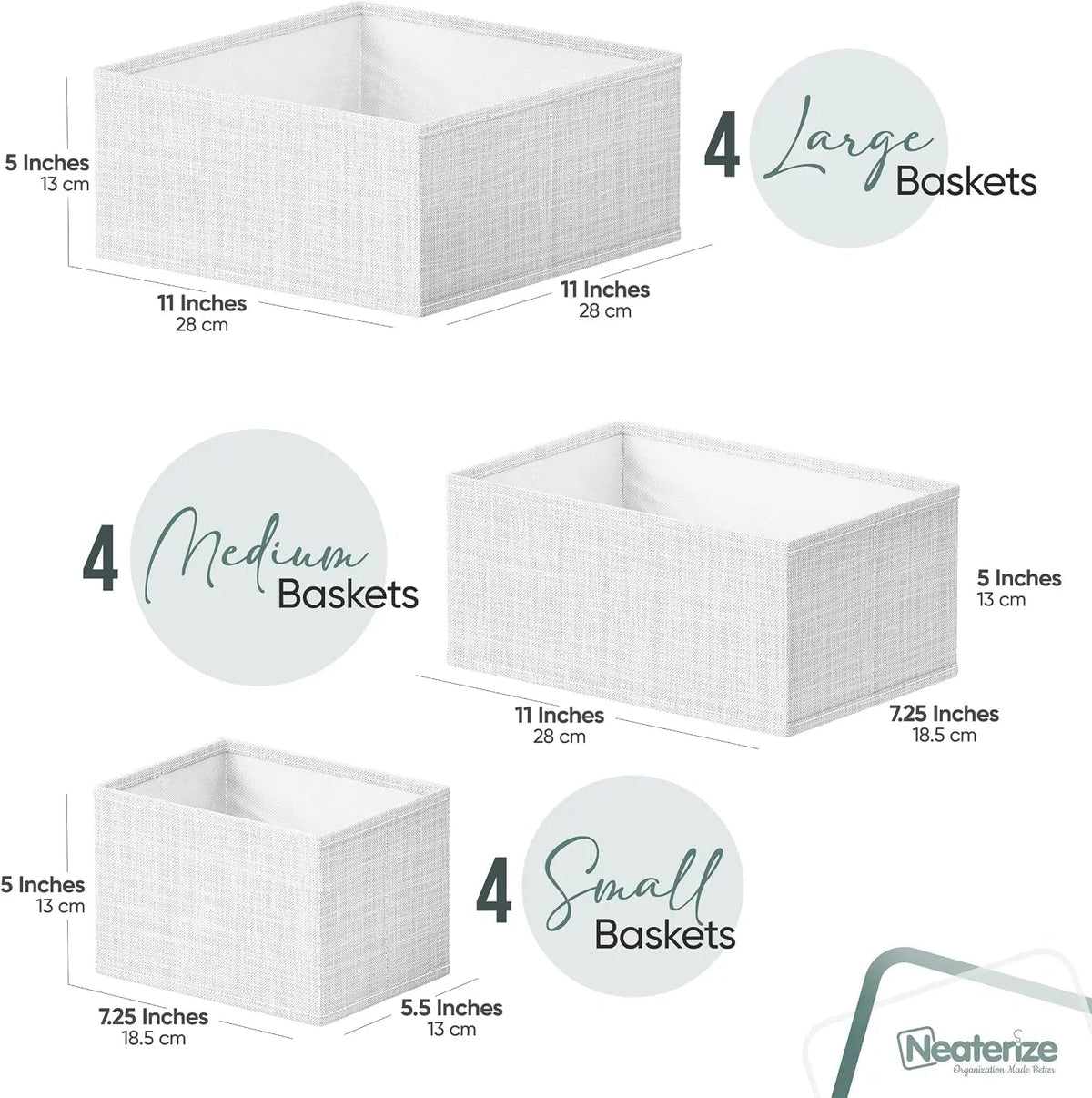 Drawer Organizer Clothes Set of 12 The Pet & Home Store