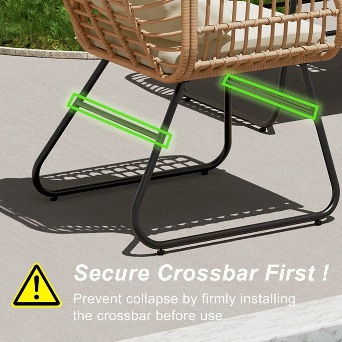 4-Piece Wicker Outdoor Patio Furniture Set with Cushions & Tempered Glass Table The Pet & Home Store