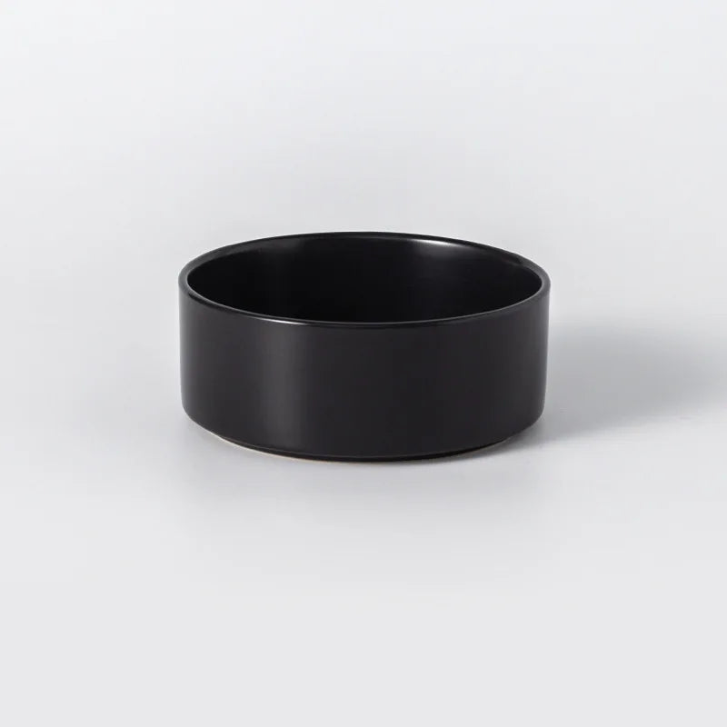 Elevated Double Pet Bowl Feeder For Cats And Dogs Ceramic