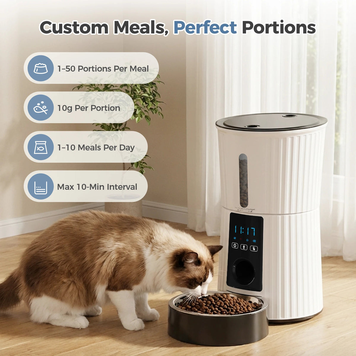 4L Automatic Pet Feeder The Pet & Home Store