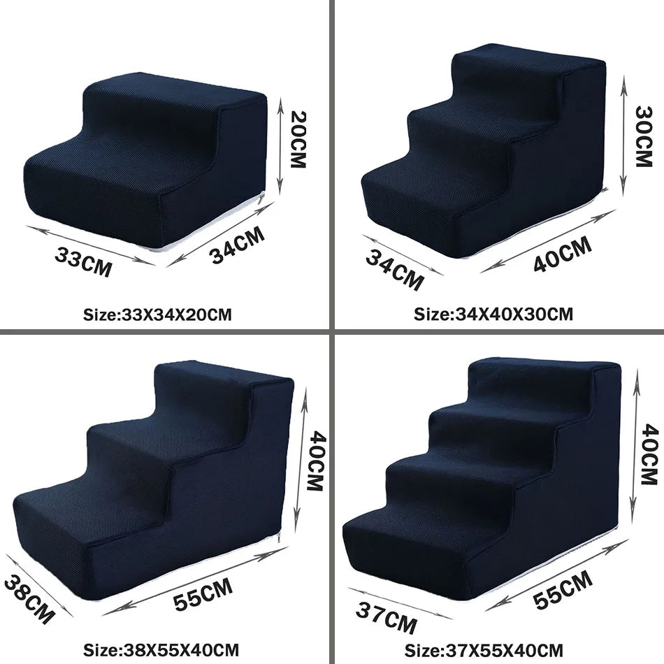 Pet Stairs For Dogs Detachable Two Three Four Step Ladder