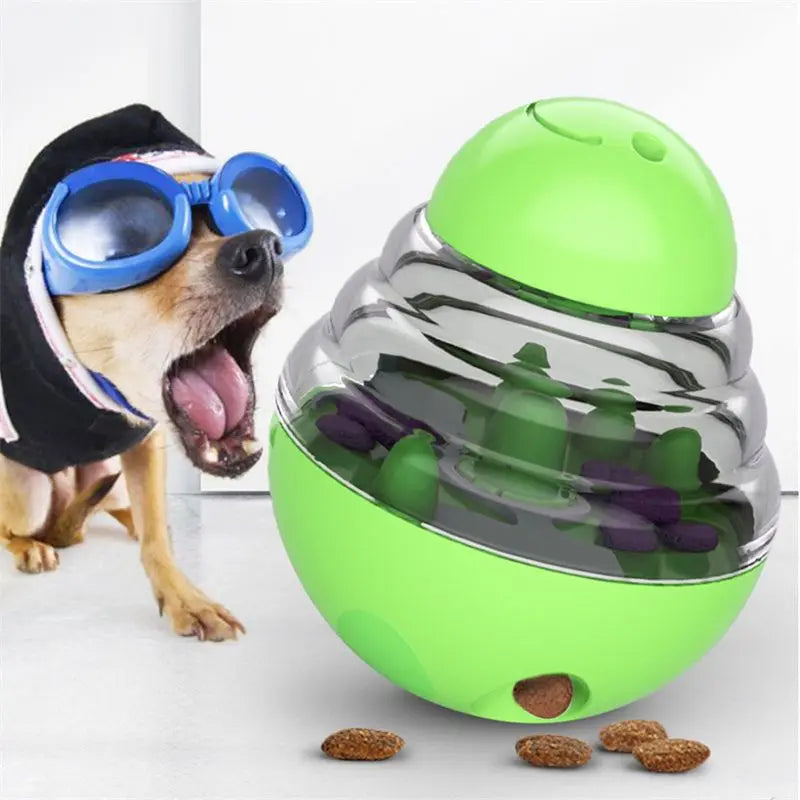 Dog Toys Food Ball Food Dispenser Training Balls Interactive Puppy Cat Slow Feed Pet Tumbler Toy Dogs Puzzle Toys Pet Supplies The Pet & Home Store
