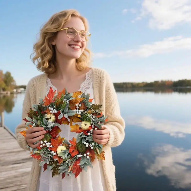 Front Door Fall Wreath for Front Door The Pet & Home Store