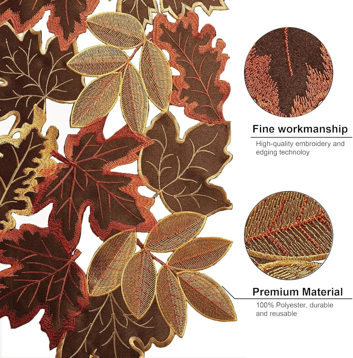 14 x 86 Inches Fall Thanksgiving Table Runner The Pet & Home Store