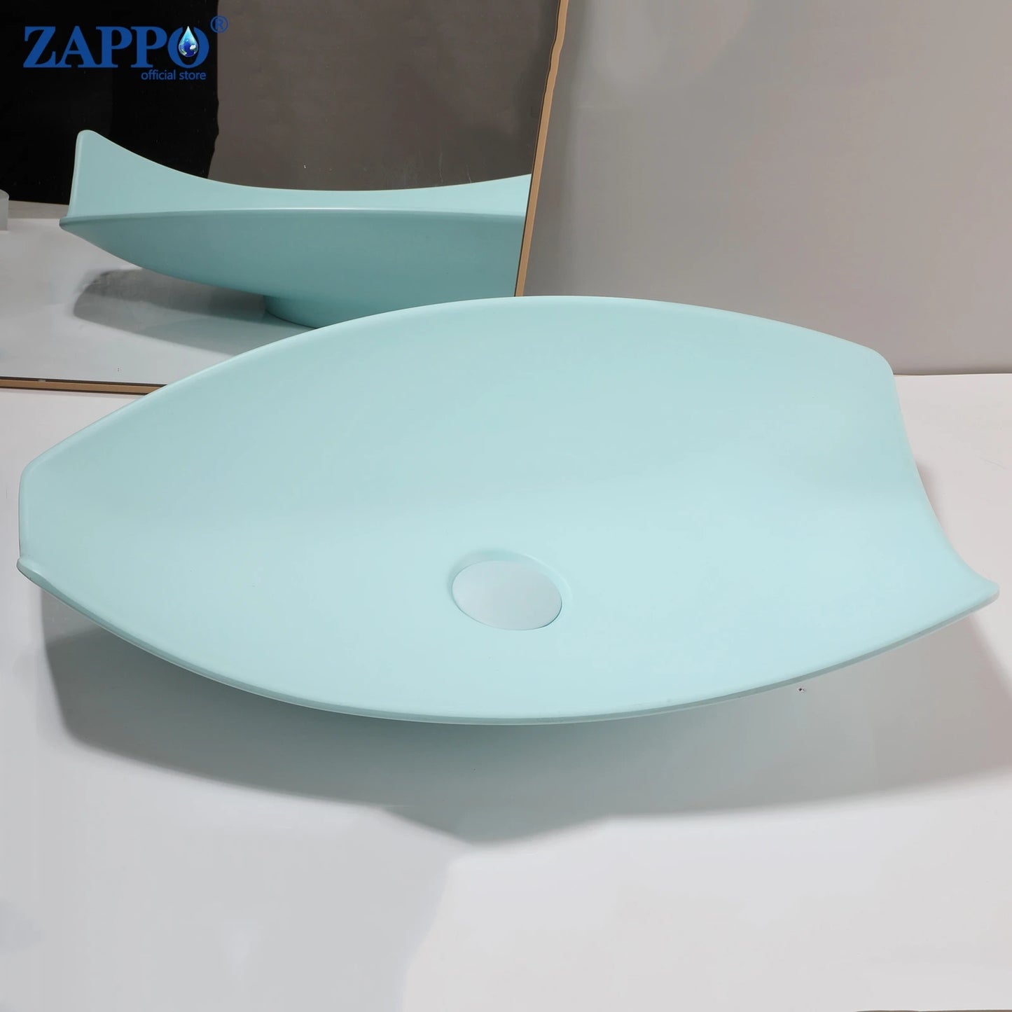Torayvino Vessel Sink Stone Resin Washbasin Above Counter