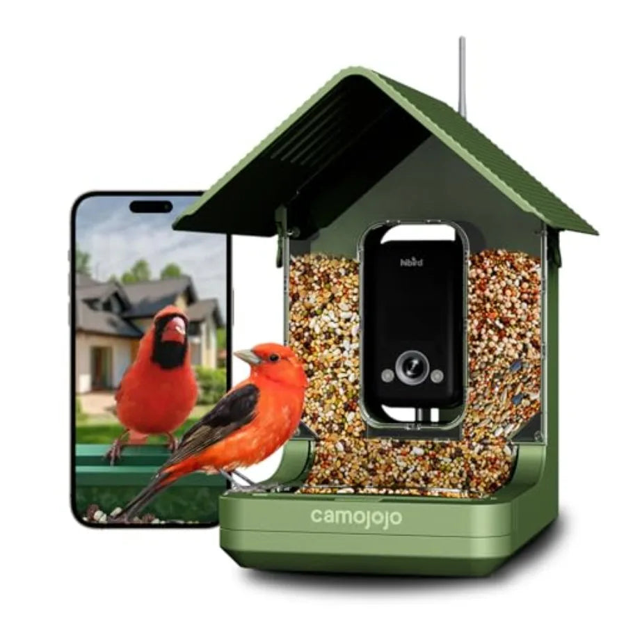 SHXI Hibird 4K Bird Feeder With Camera Dual WiFi Outdoor