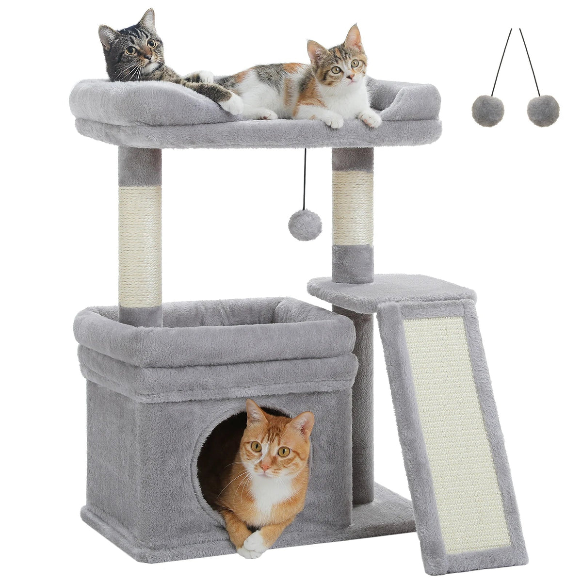 Cat Tree for Indoor Cat Tower with Sisal Scratching Post The Pet & Home Store