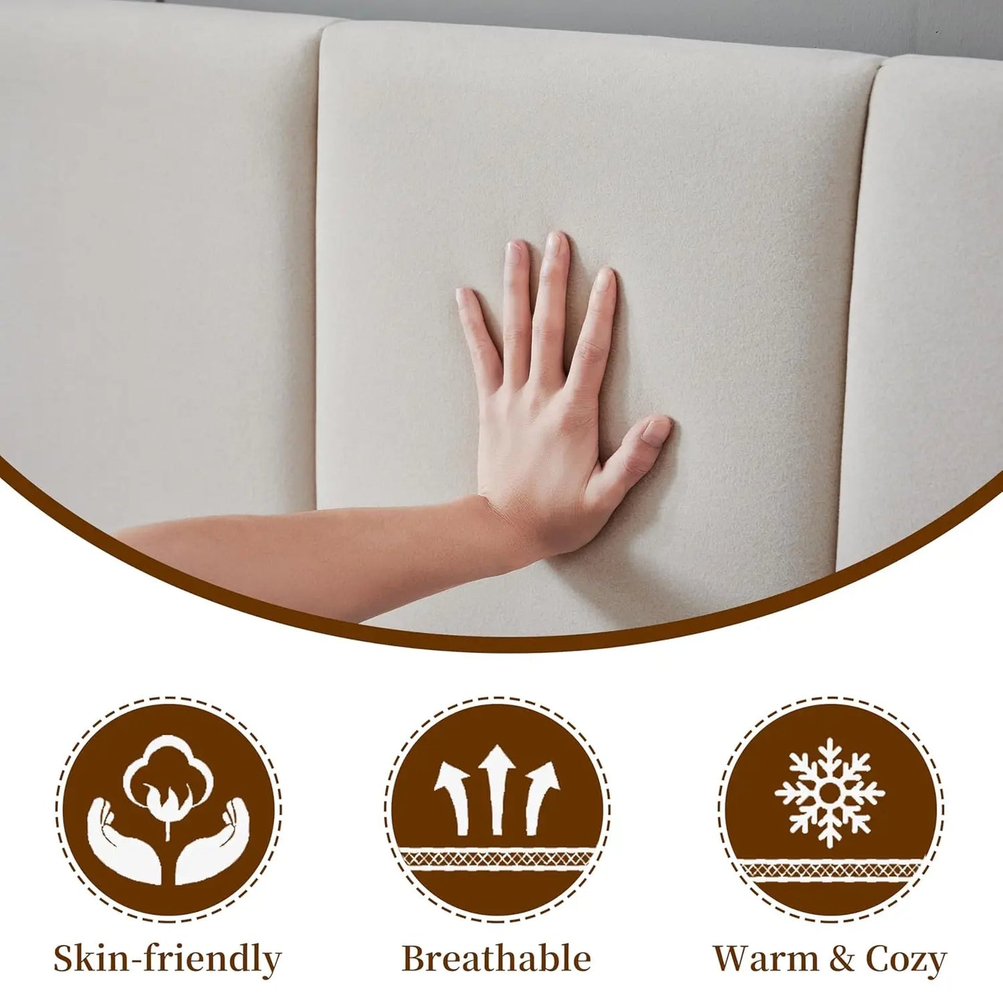 King Upholstered Platform Bed With Lift-Up Storage Velvet Headboard