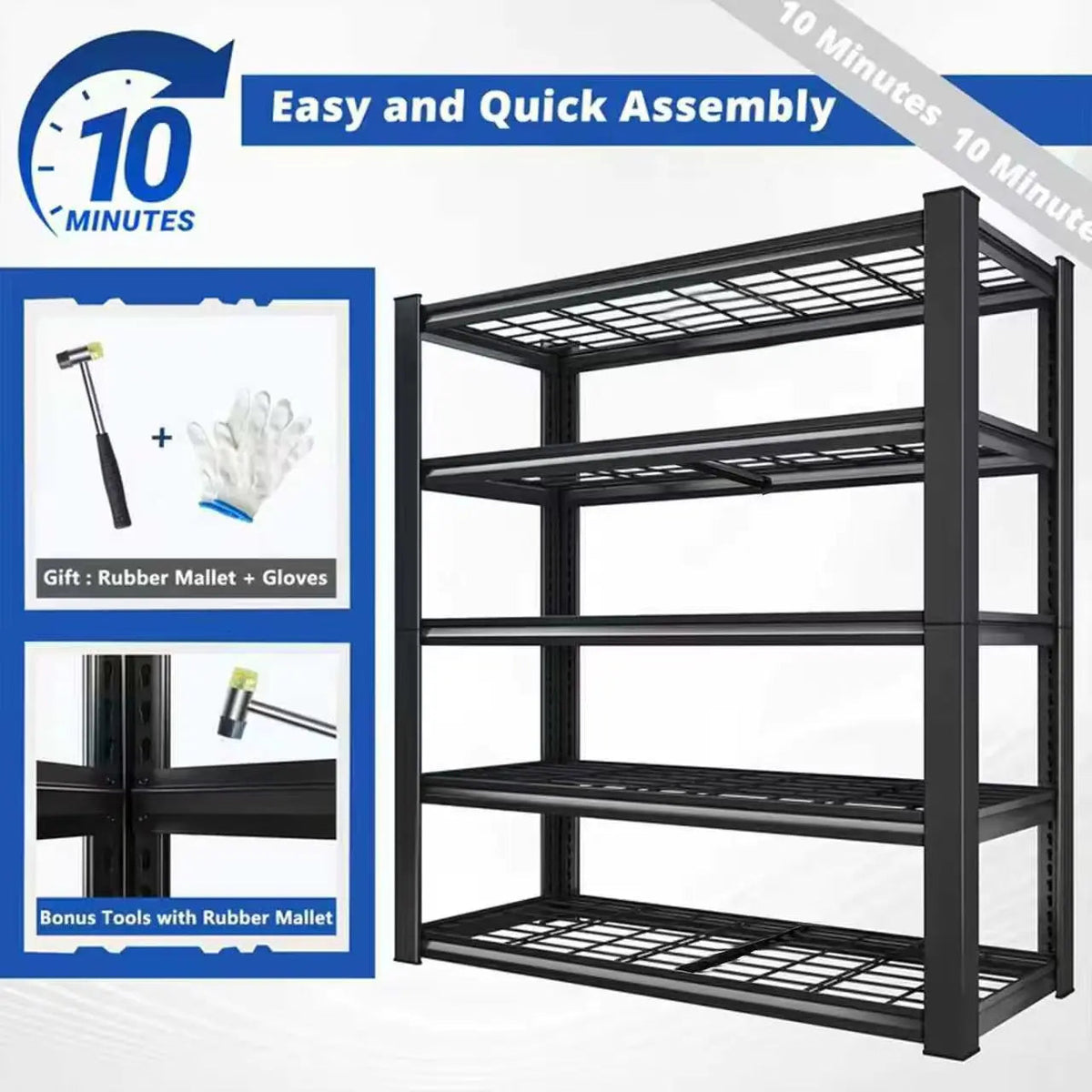 72" Adjustable Metal Utility Rack The Pet & Home Store