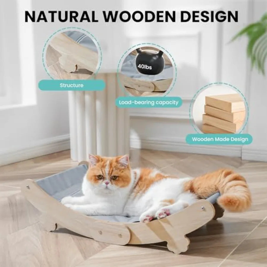 Cat Cooling Mat With Water Filled Design Waterproof Elevated Bed