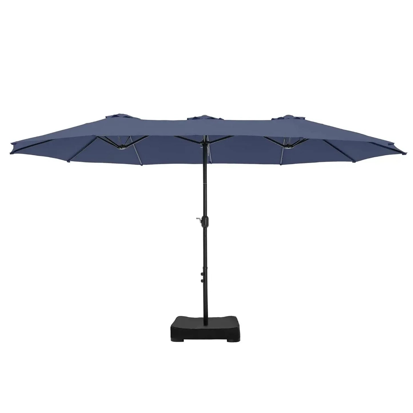 15ft Extra Large Rectangular Market Patio Umbrella,Heavy Duty,Base Included,Outdoor,Custom The Pet & Home Store