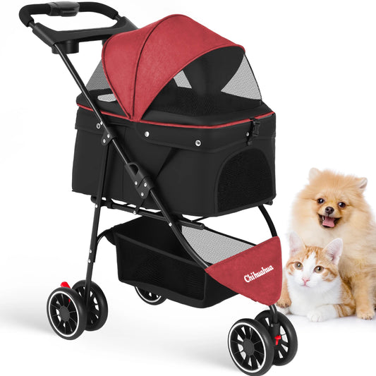 CHIHUAHUA Pet Stroller for Small to Medium Dogs and Cats