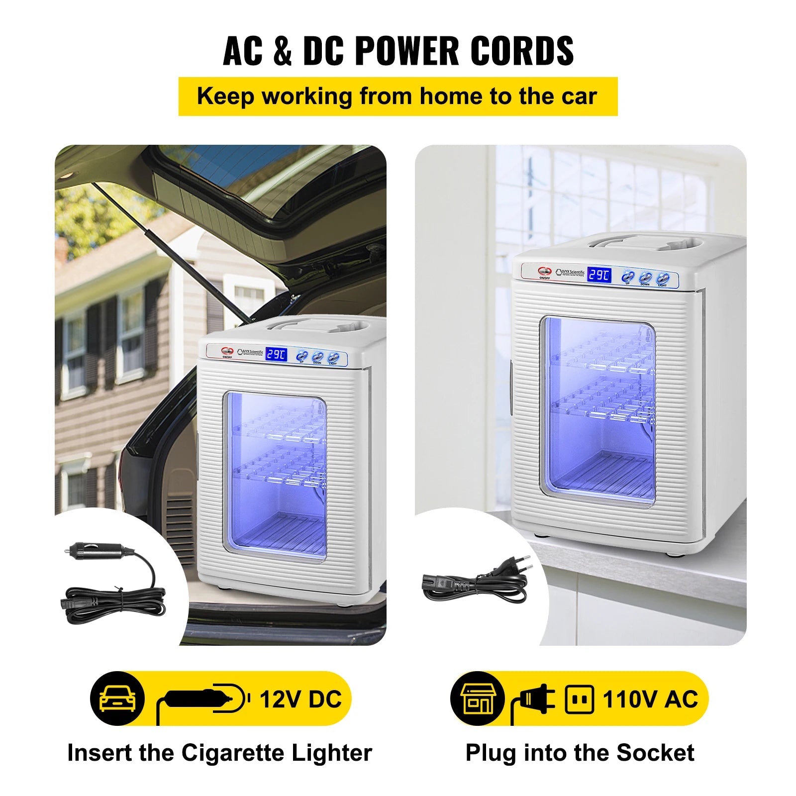 SucceBuy 25L Reptile Incubator Scientific Lab Automatic Incubator Egg Breeding Hatchery Work for Thermostats Snakes and Turtles The Pet & Home Store