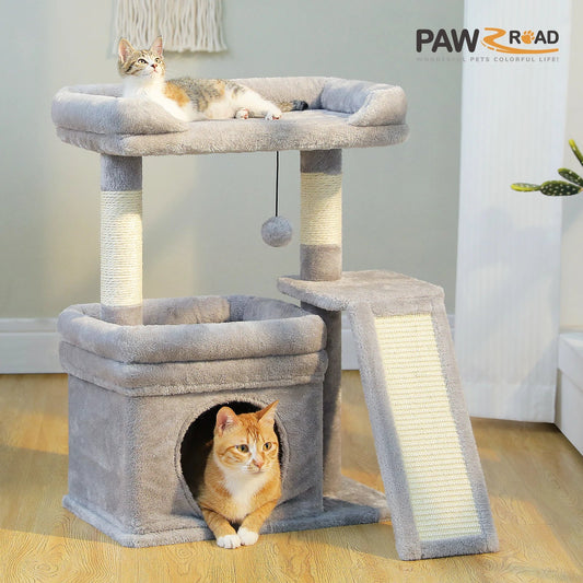 Cat Tree for Indoor Cat Tower with Sisal Scratching Post The Pet & Home Store