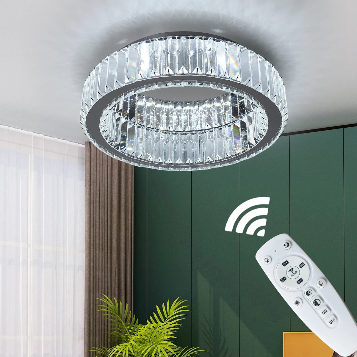 Modern Crystal Ceiling Lamp The Pet & Home Store