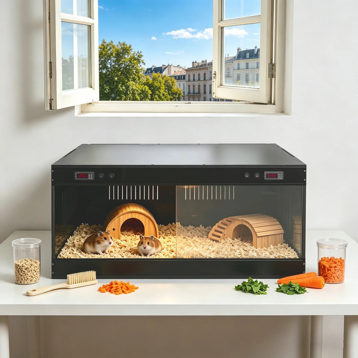 Reptile Terrarium with Temperature Controller The Pet & Home Store