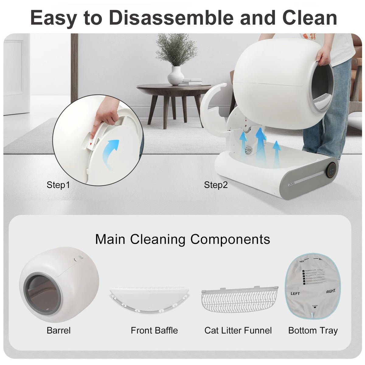 Automatic Smart Litter Box The Pet & Home Store