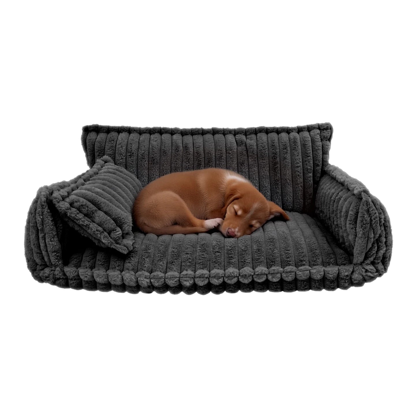Pet Couch With Removable Washable Cover For Cats And Dogs