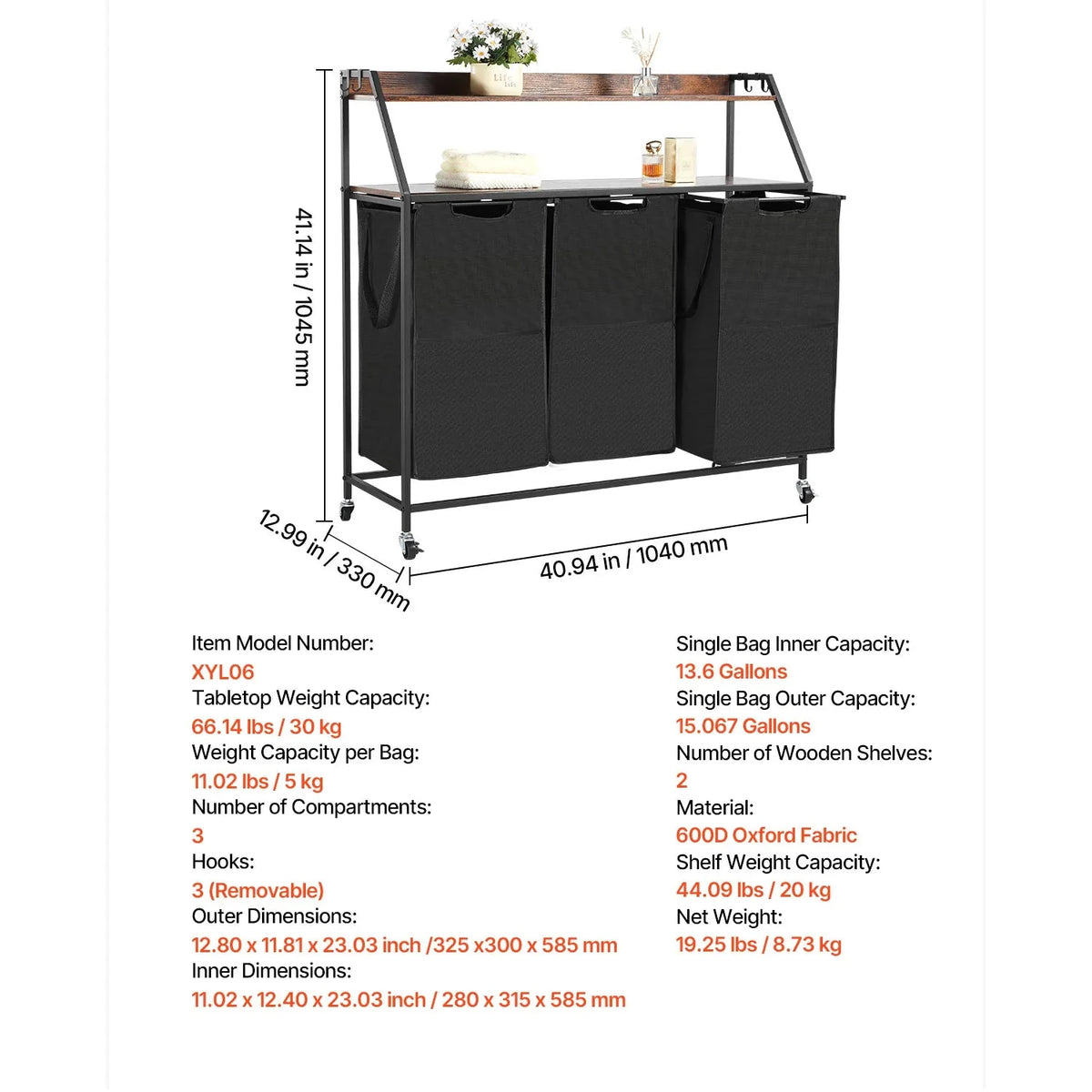 Large Laundry Hamper