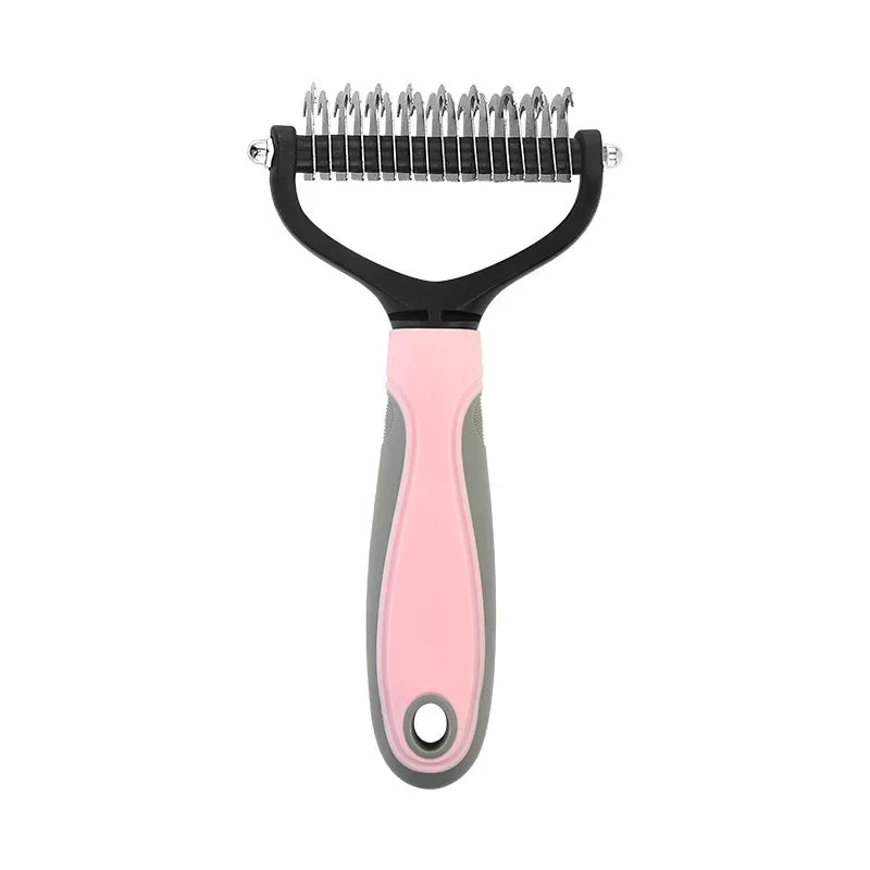 Double Sided Stainless Steel Hair Grooming Comb Cats Dogs