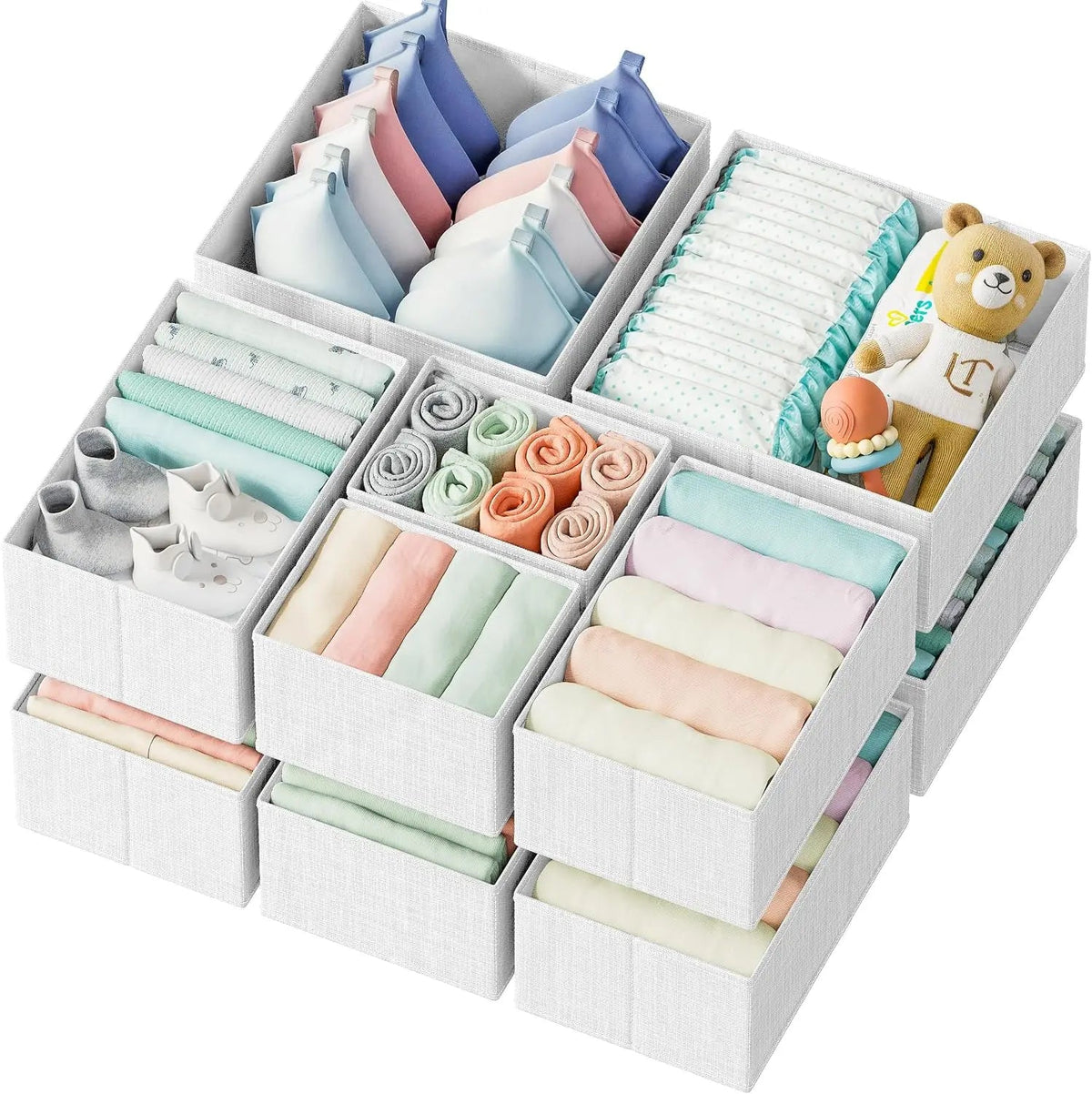 Drawer Organizer Clothes Set of 12 The Pet & Home Store