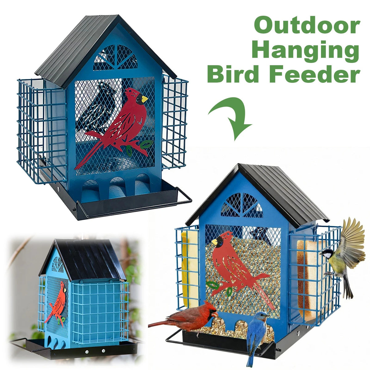 Outdoors Hanging Bird Feeders with Double Suet The Pet & Home Store
