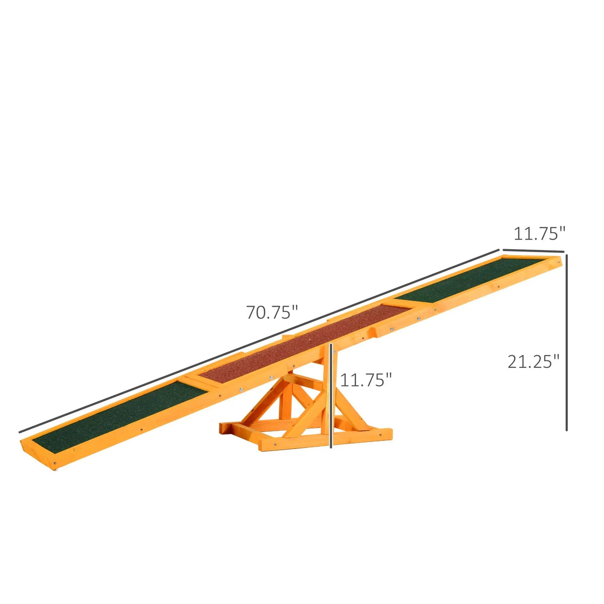 Wooden Dog Agility Training Seesaw Workout Equipment The Pet & Home Store