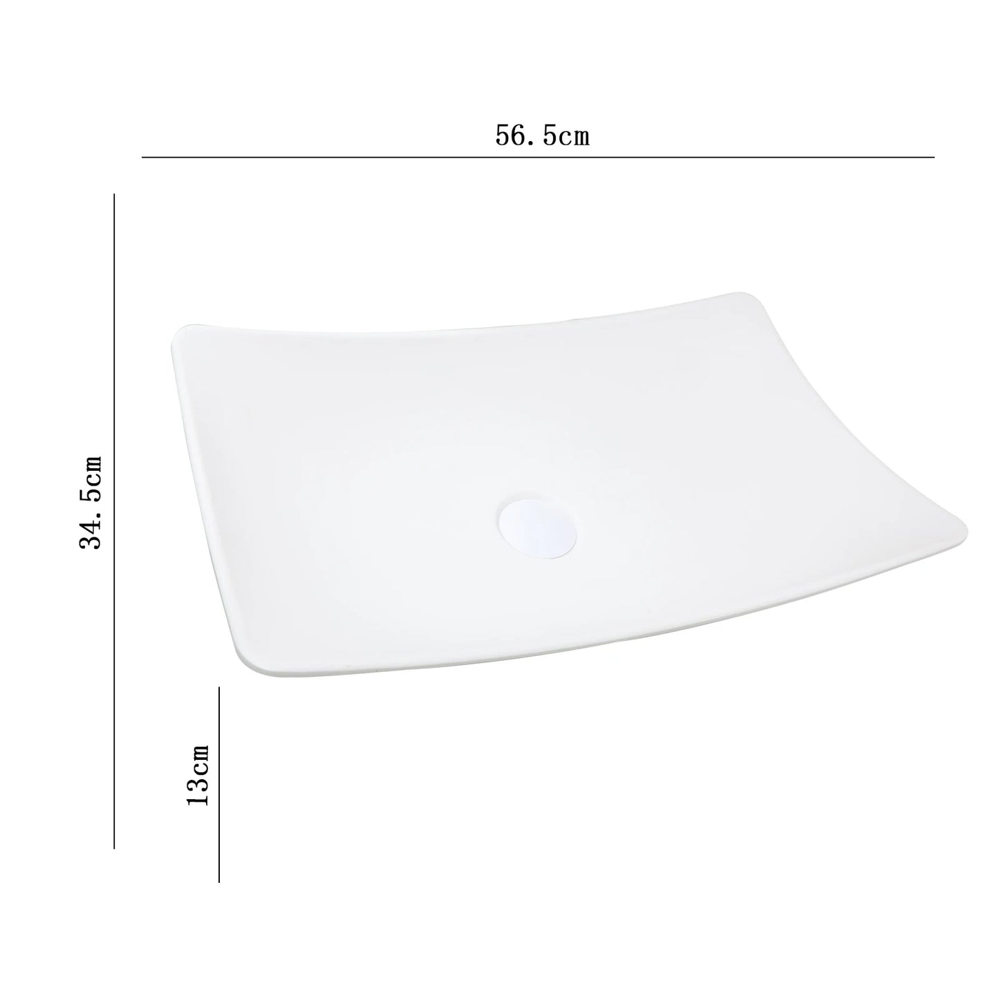 Torayvino Vessel Sink Stone Resin Washbasin Above Counter