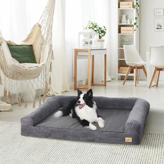 Dog Bed Extra Large Orthopedic Pet Mattress Couch Sleeping Bed Cushion with Removable Washable Cover Soft Sponge Foam The Pet & Home Store