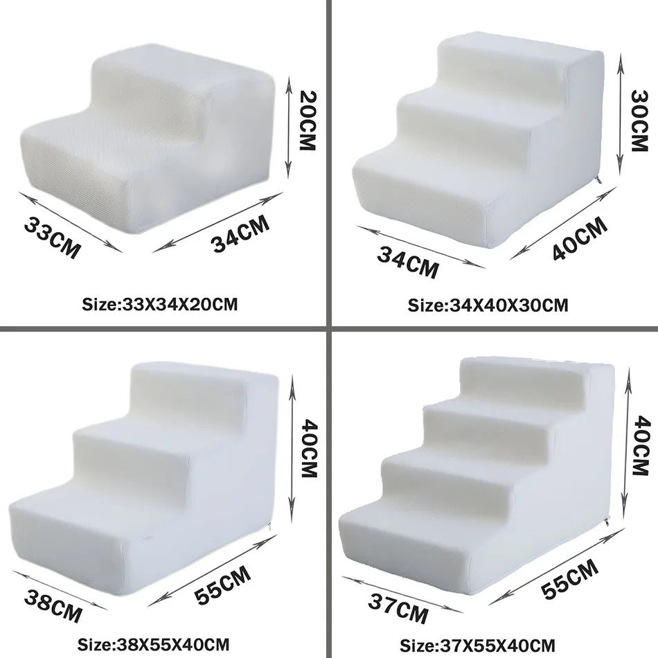 Pet Stairs For Dogs Detachable Two Three Four Step Ladder