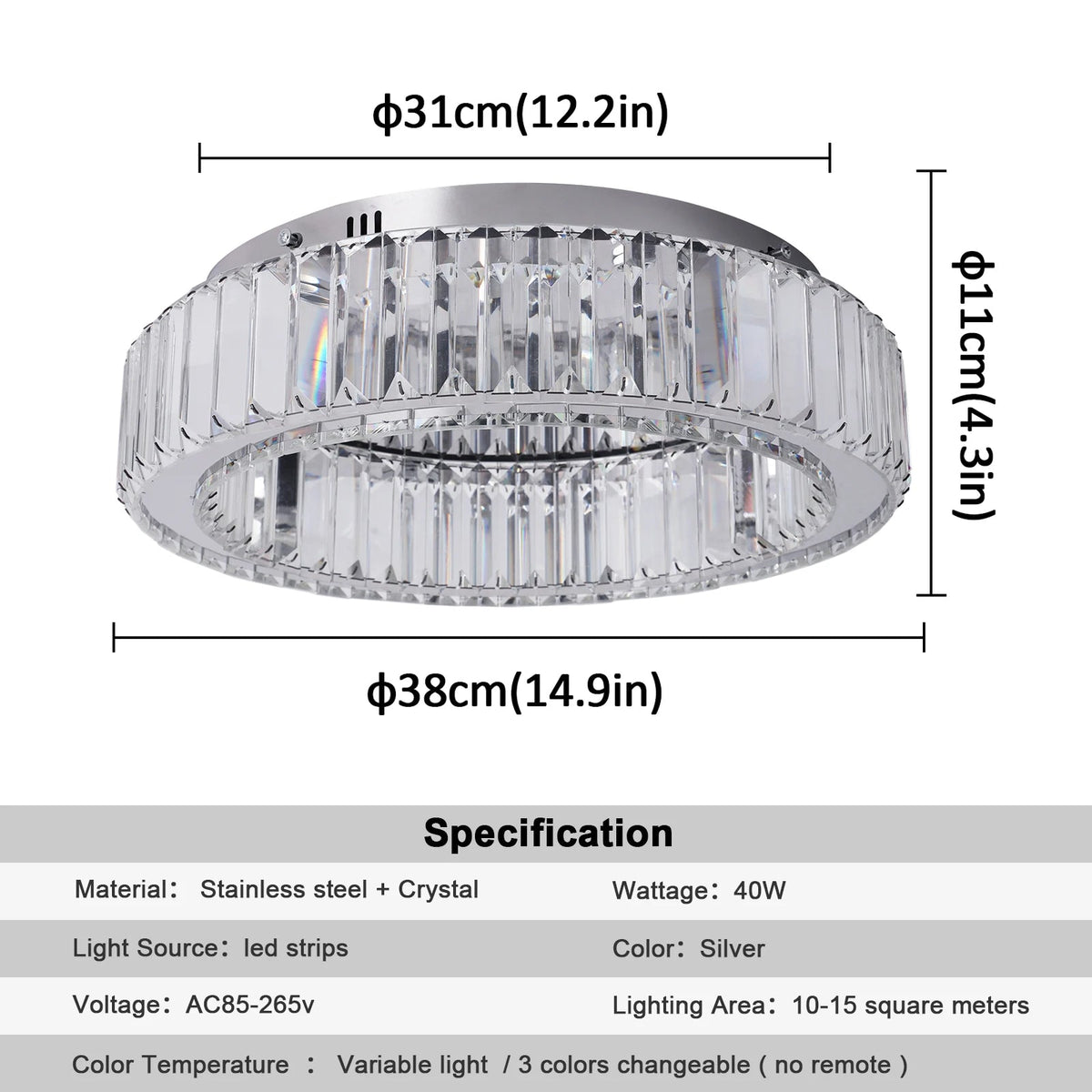 Modern Crystal Ceiling Lamp The Pet & Home Store