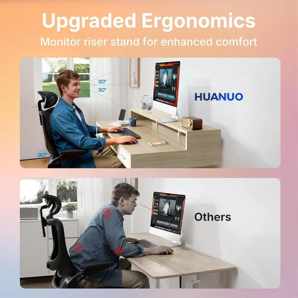 55″ x 26″ Electric Standing Desk with 2 Ders &24.4″ Large Keyboard Tray, C-Clamp Mount Compatible, Adjustable Computer Desk or O The Pet & Home Store