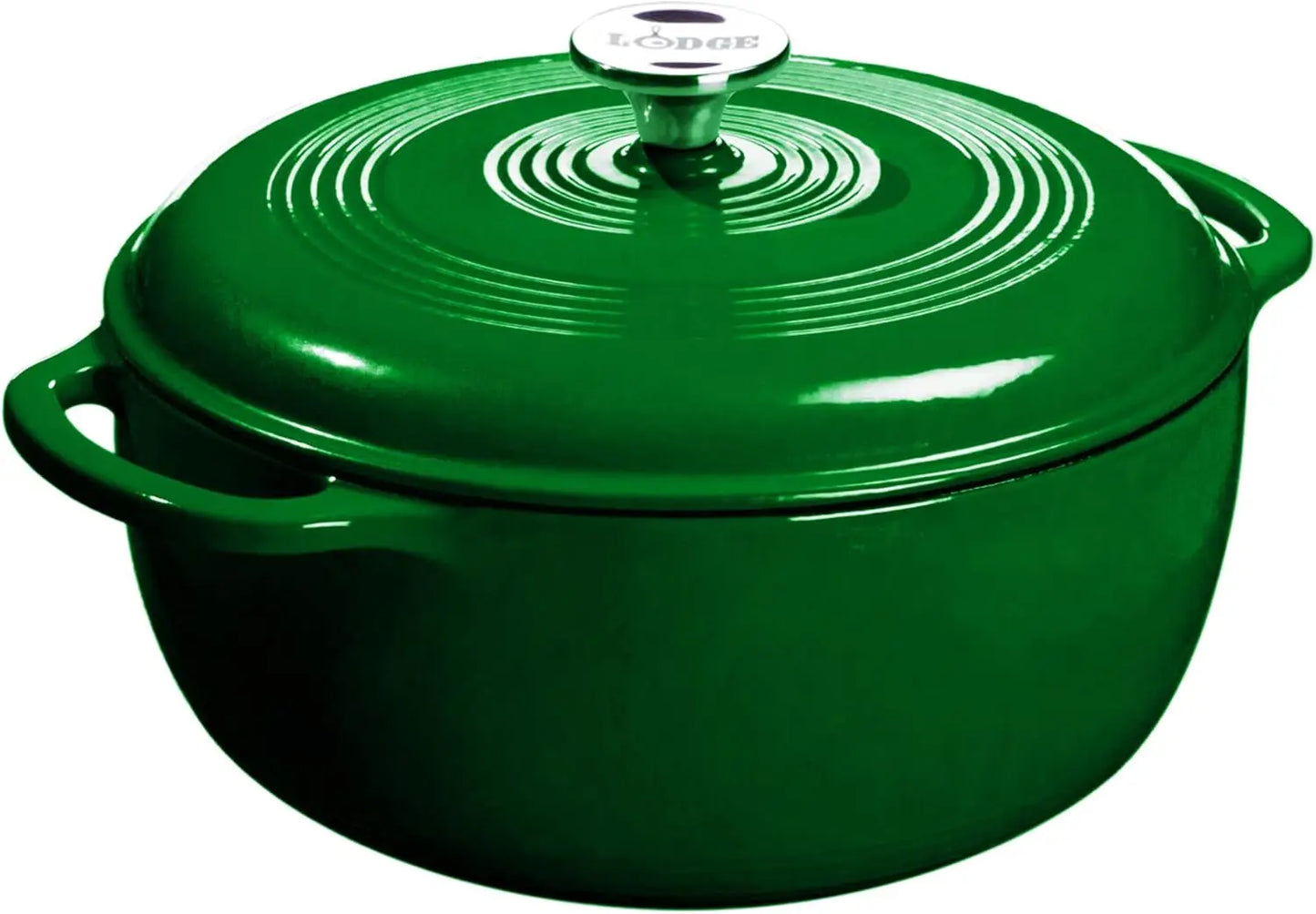 Lodge Enameled Cast Iron Dutch Oven Lid Oven Safe 500F