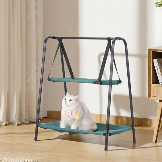 Cat Hammock Window Bed Dual Layer Wall Mount For Cats