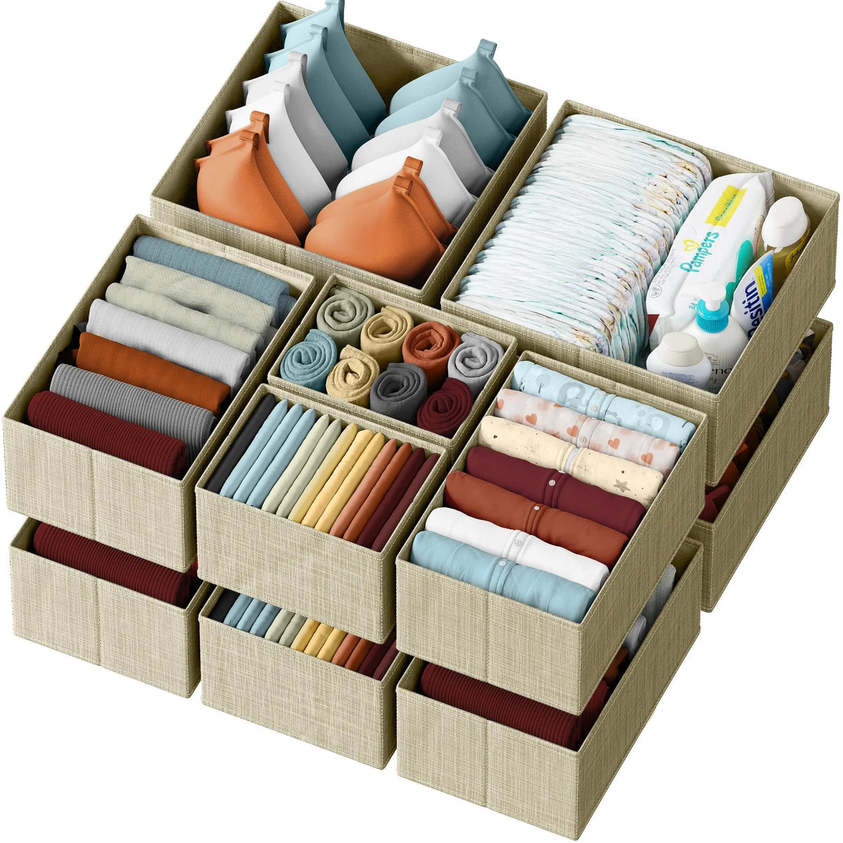 Drawer Organizer Clothes Set of 12 The Pet & Home Store