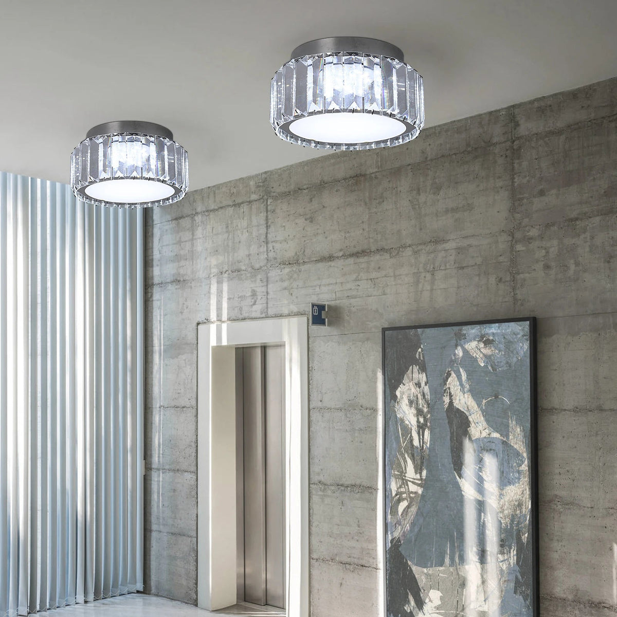 Modern Crystal Ceiling Lamp The Pet & Home Store