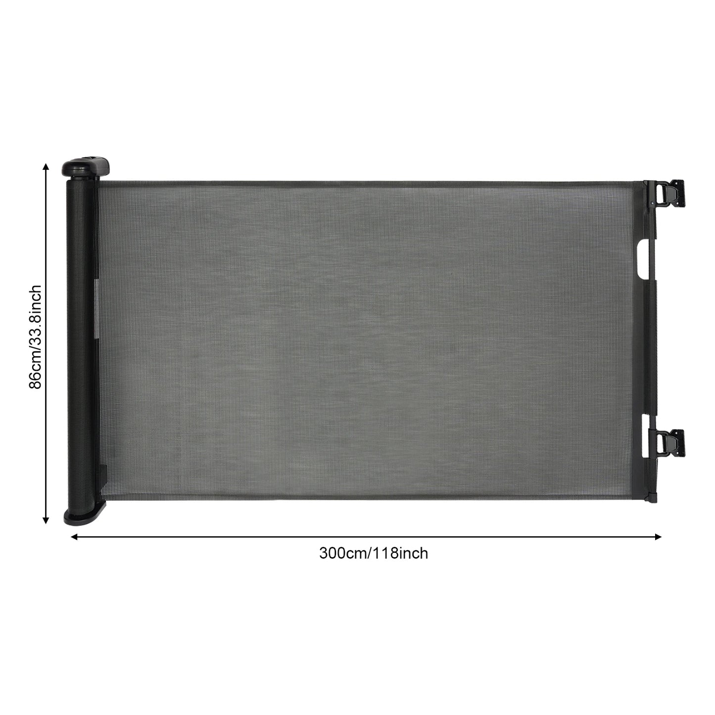 Retractable Pet Gate For Stairs, Corridors, Bedrooms