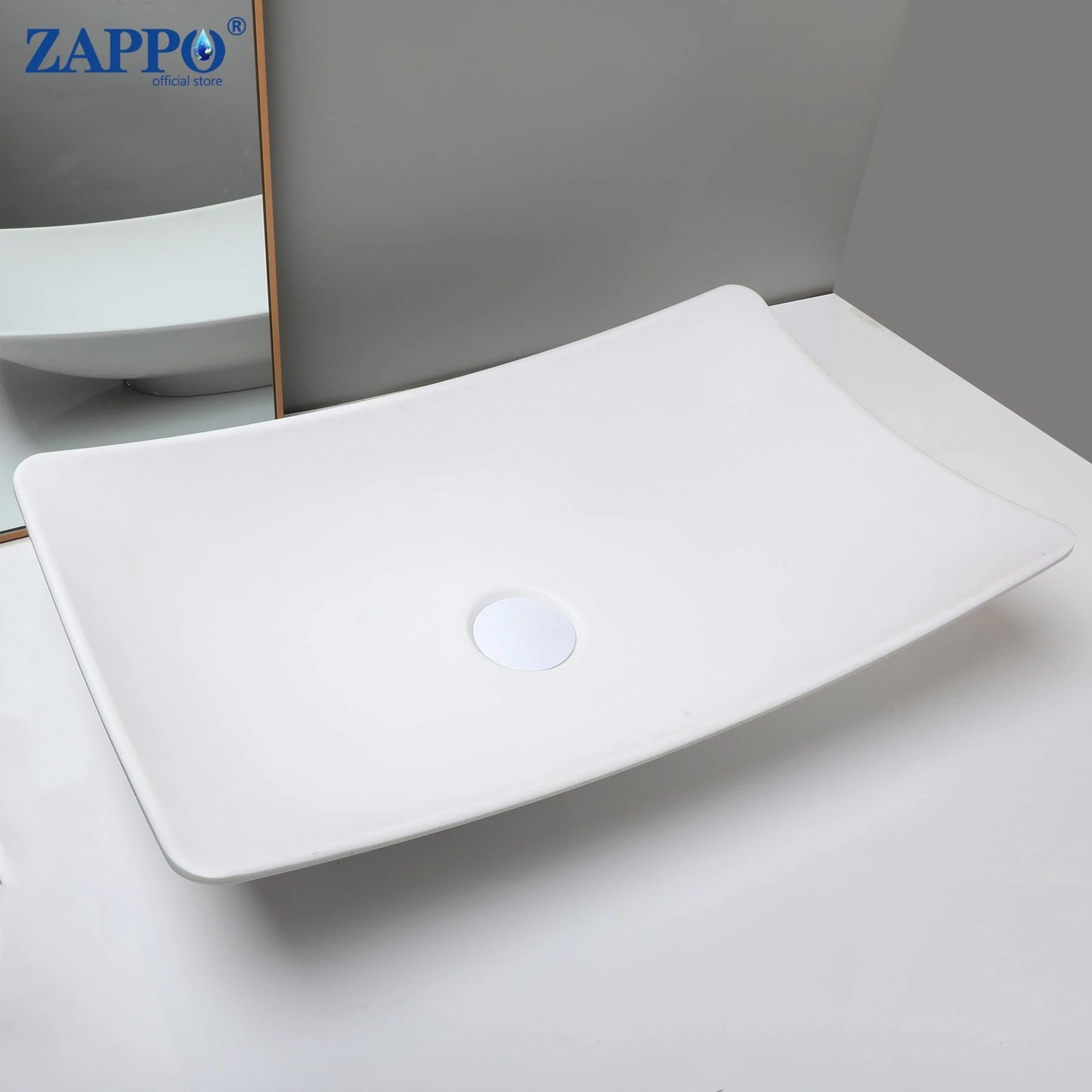 Torayvino Vessel Sink Stone Resin Washbasin Above Counter