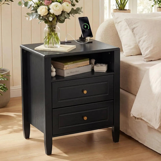 Nightstand with Charging Station The Pet & Home Store