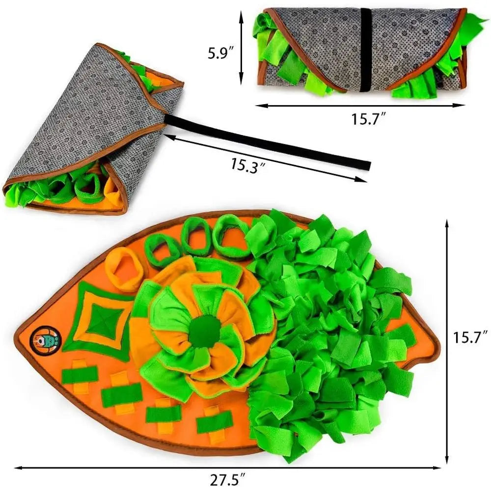 Snule Mat for Dogs, Dog Cats Nosework Feeding Mat, Pet Interactive Dog Puzzle Toys Encourages Natural Foraging Skills or Trainin The Pet & Home Store