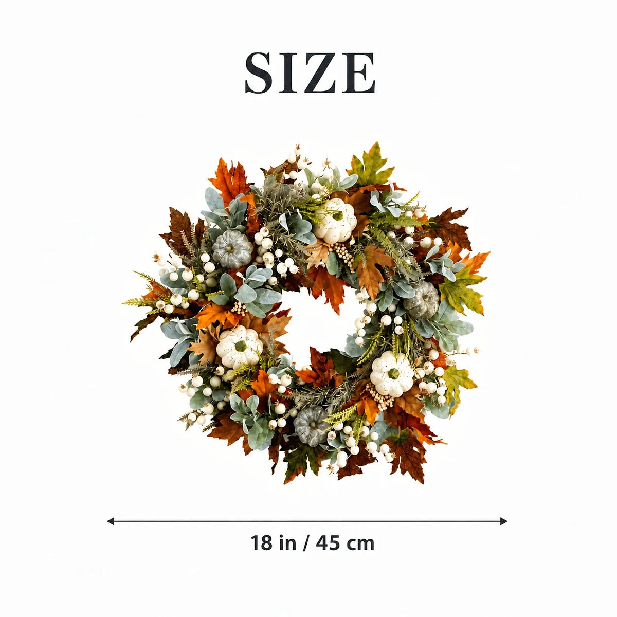 Thanksgiving Wreaths for Front Door The Pet & Home Store