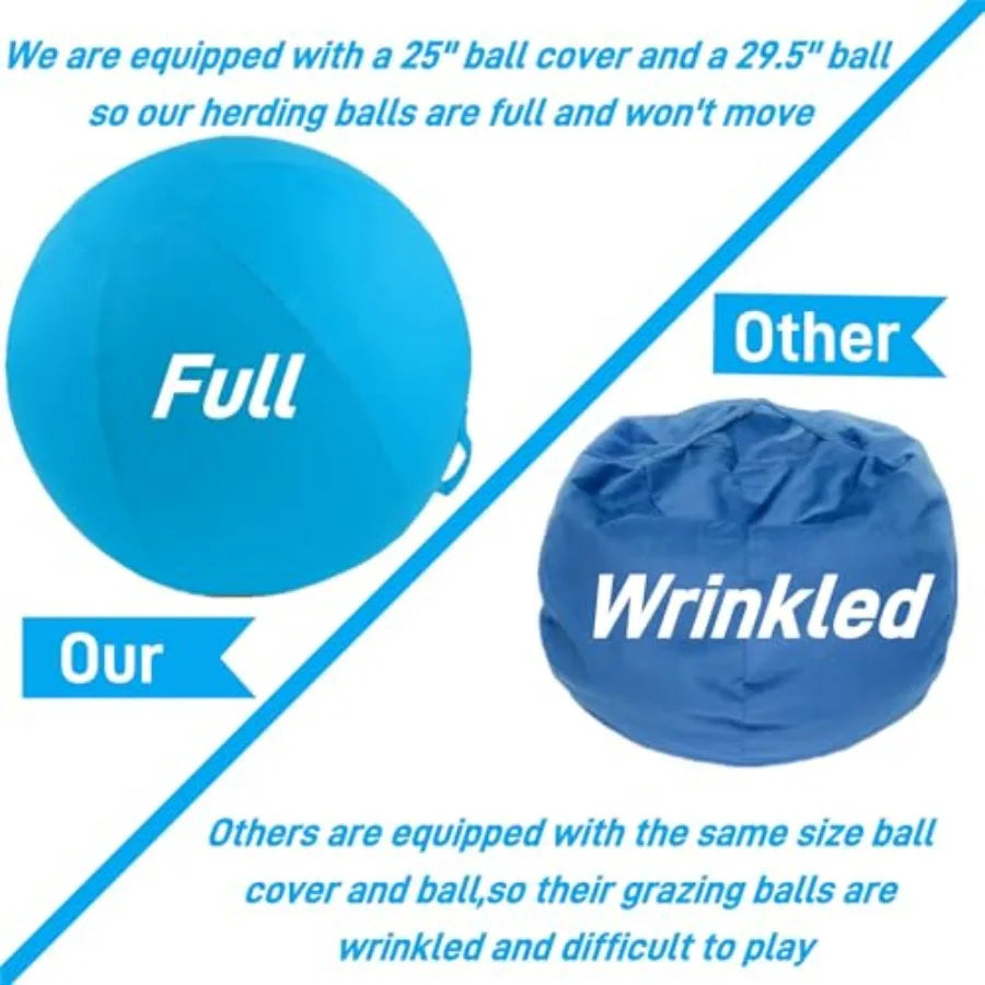 YAO HUI HUANG Herding Ball for Dogs with Durable Cover