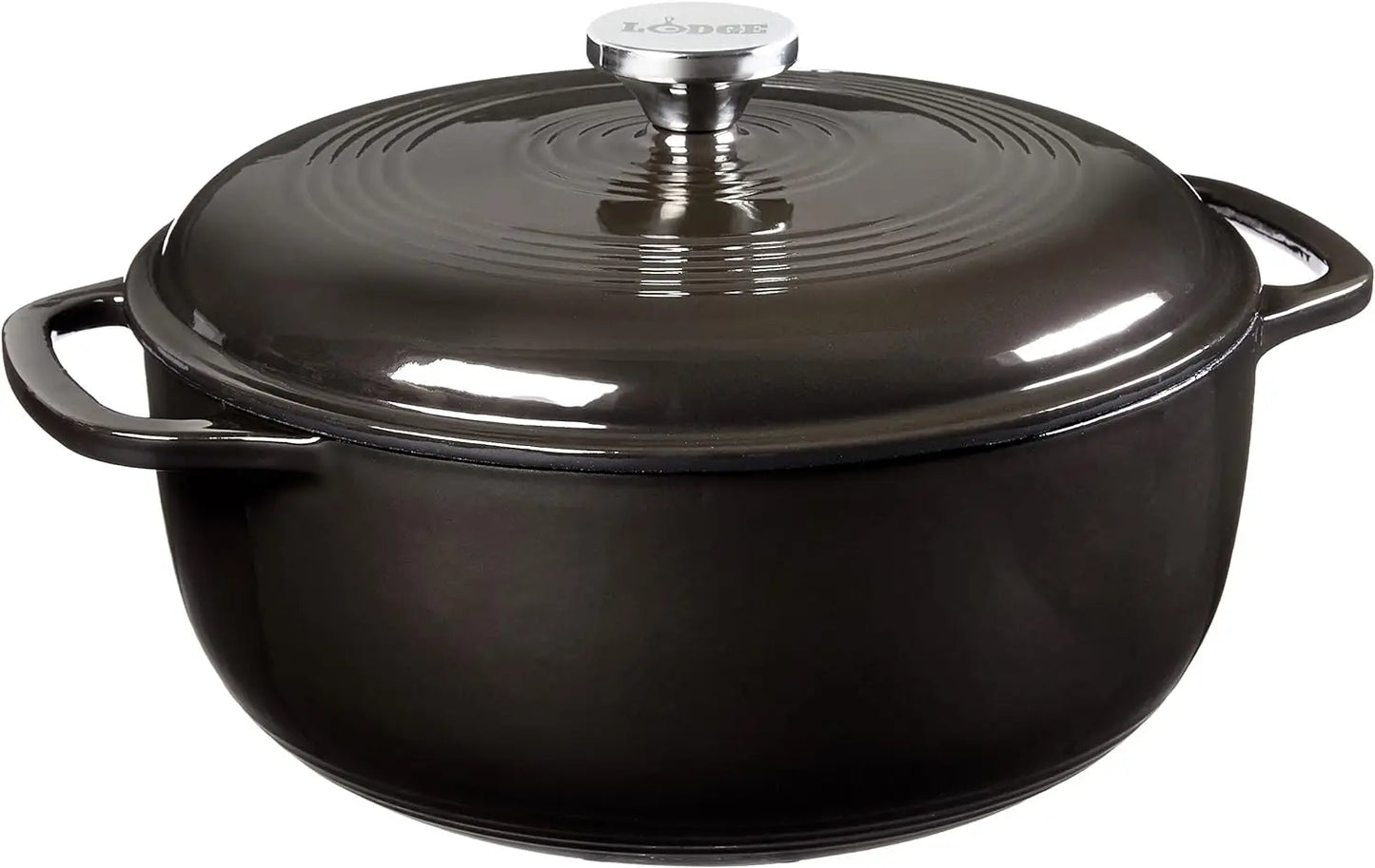 Lodge Enameled Cast Iron Dutch Oven Lid Oven Safe 500F