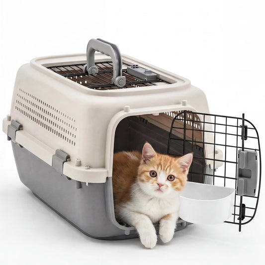 JHK 23Inch Pet Carrier For Small Dogs And Cats Travel
