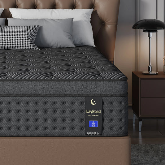 LayRoad Memory Foam Spring Mattress Medium Firmness