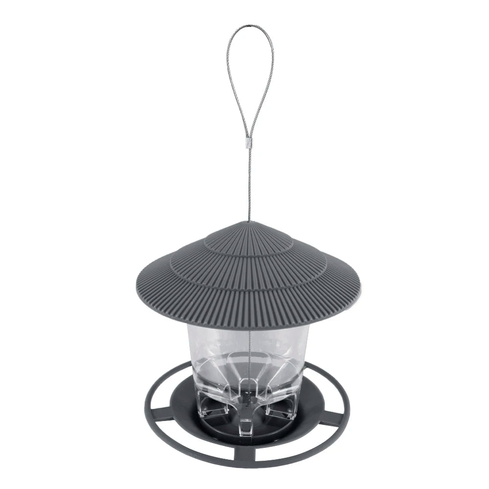 Outdoor Bird Feeder Peanut Dispenser Hanging Seed Holder