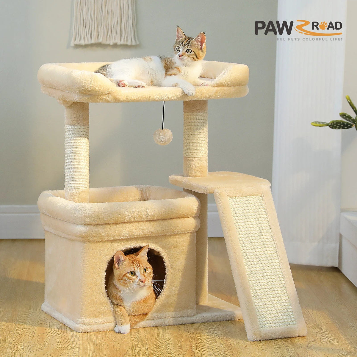 Cat Tree for Indoor Cat Tower with Sisal Scratching Post The Pet & Home Store
