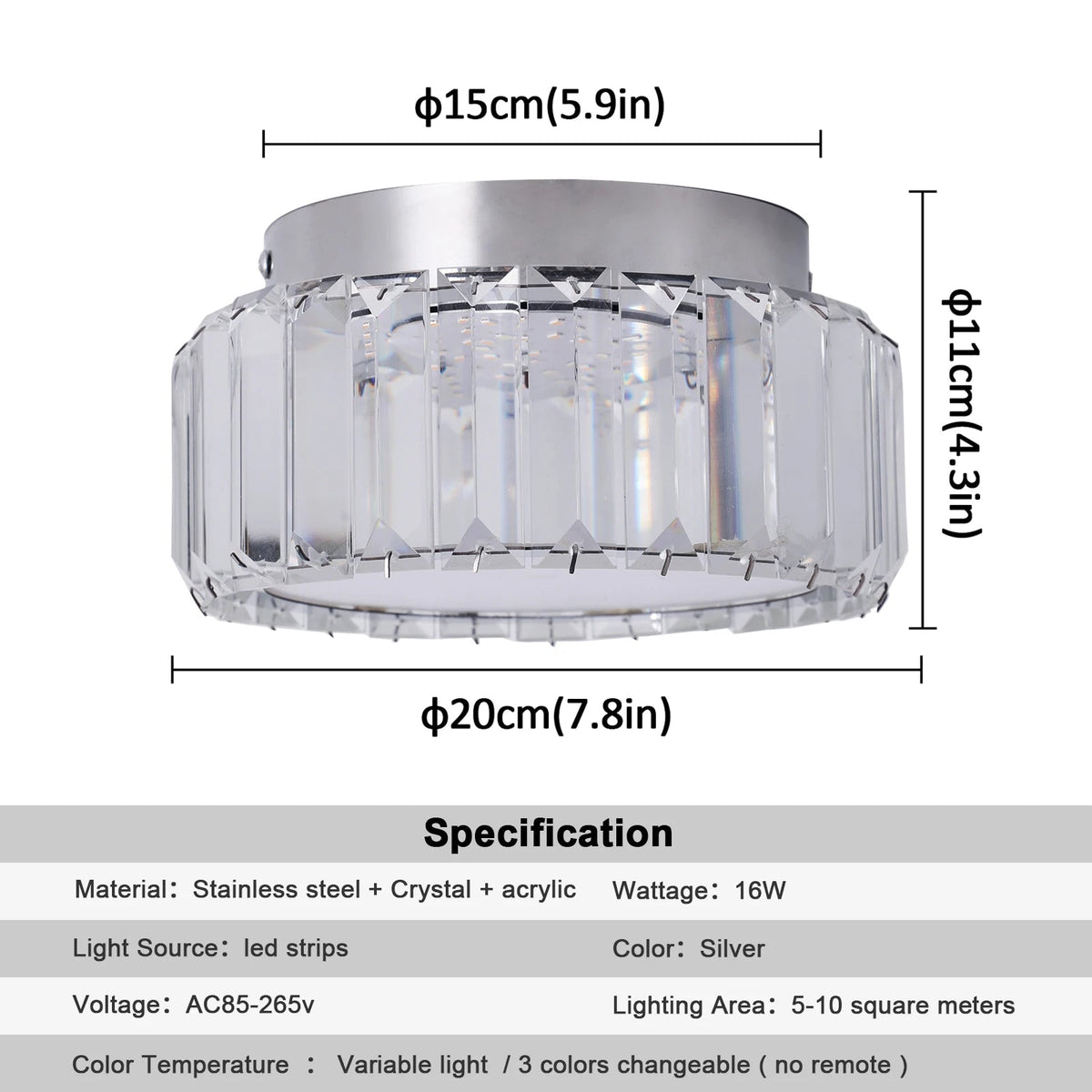 Modern Crystal Ceiling Lamp The Pet & Home Store