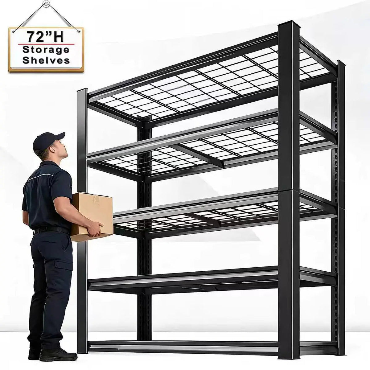 72" Adjustable Metal Utility Rack The Pet & Home Store