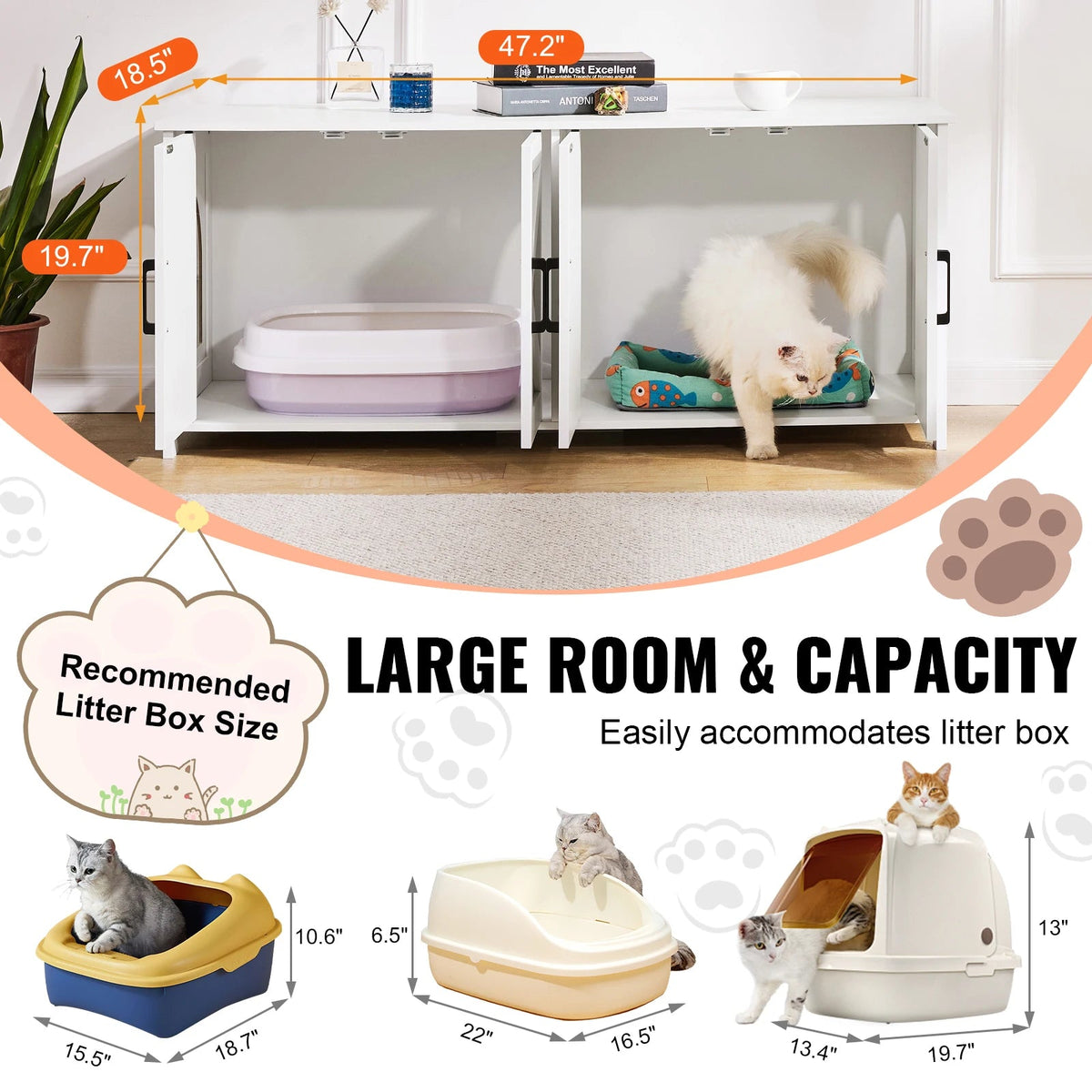 Cat Litter Box Cabinet The Pet & Home Store